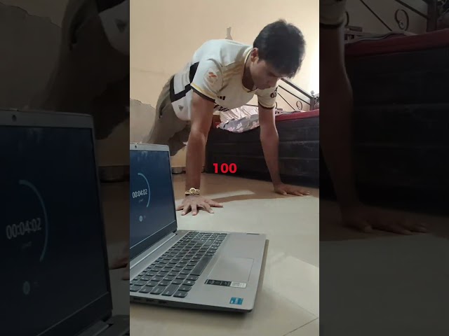 max push-ups in 10 minute #calisthenics  #shorts