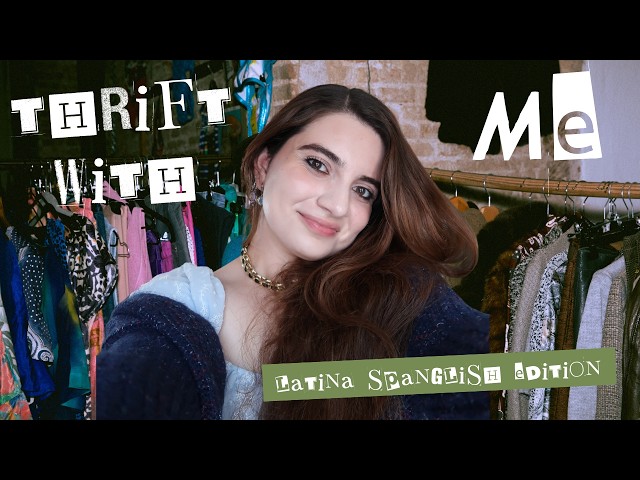 THRIFT SHOP ADVENTURES & SPANGLISH FLEA MARKET VLOG LOLL 🤪