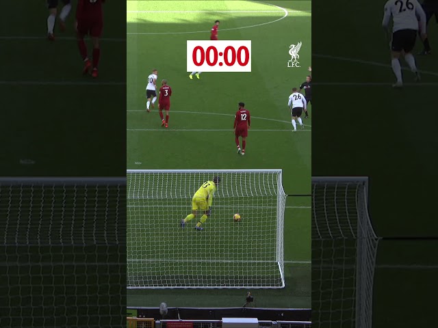 Alisson to Salah in 9 seconds! ⏱️