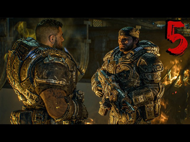 Brothers to the End｜The War Still Rages On｜Gears of War E-Day｜Ending｜4K RTX