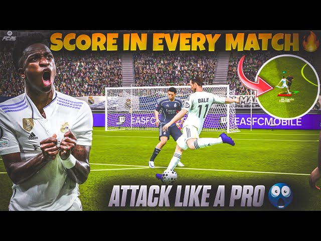 STOP Losing in FC Mobile! Learn These 4 Attack Skills & Score Every Match ⚽🔥 #eafcmobile #fifa 