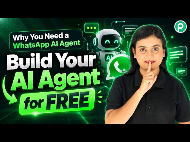 Why You Need a WhatsApp AI Agent (And How to Build it Free)