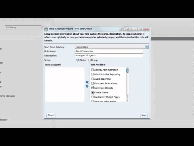 VPI How to: Add a Role