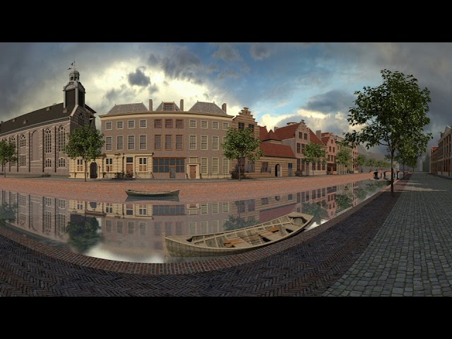 Rapenburg anno 1700 in Virtual Reality (2/2)