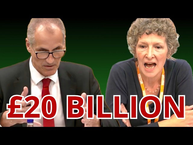 £20,000,000,000 A YEAR ON YOUR ELECTRICITY BILL — "there is NO BUDGETARY CONTROL of this"