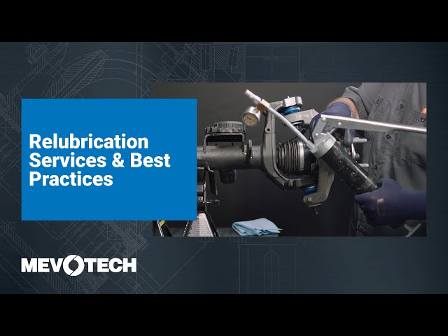Relubrication Services & Best Practices