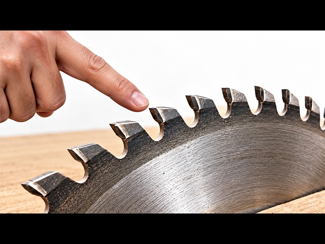 Only 1% of People Know This! An Incredibly Smart Way to Perfectly Sharpen a Circular Saw Blade