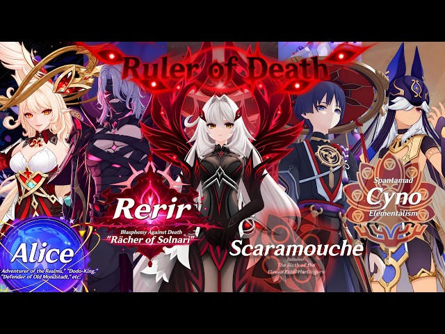 All Character Introduction Title Cards So Far (1.0 - 7.0) | Genshin Impact