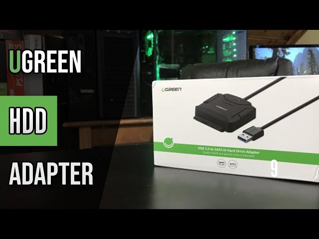 UGREEN USB 3.0 to SATA III Hard Drive Adapter Review, Unboxing, & Testing