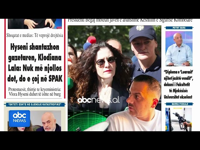 25 shtator 2026, “Shtypi i ditës” – Mirëmëngjes me Bashkim Hoxhën | ABC News Albania