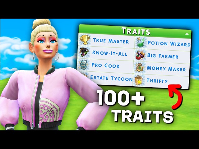 What happens if a sim has every bonus trait?