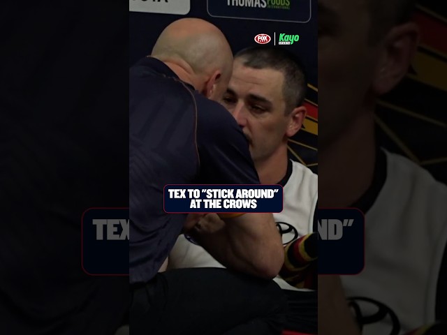 Tex to "stick around" at the Crows post-career #AFL