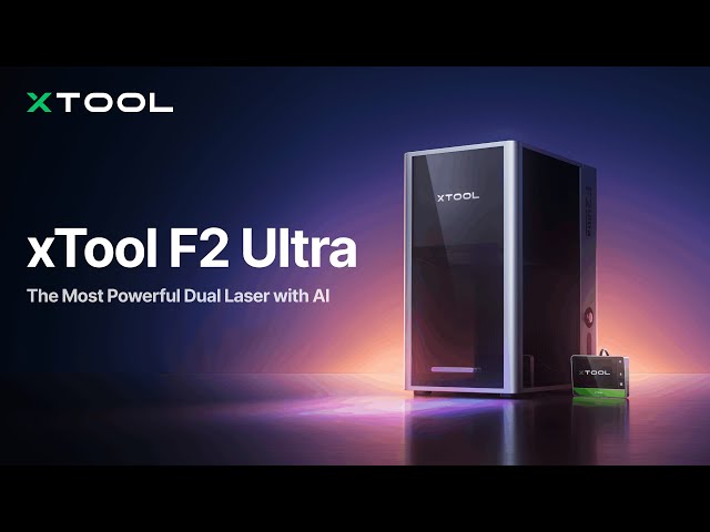 xTool F2 Ultra: World's First 60W MOPA + 40W Diode Dual Laser with AI