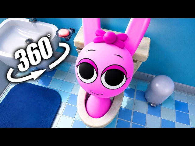 Incredibox Sprunki Toilet in YOUR CITY | VR / 4K | Sprunki