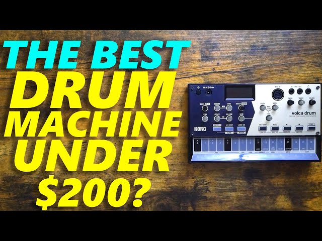 The Best Drum Machine Under $200 (In my Opinion)