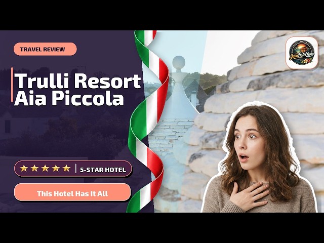 Trulli Resort Aia Piccola - This Hotel Has It All | Alberobello, Italy⭐