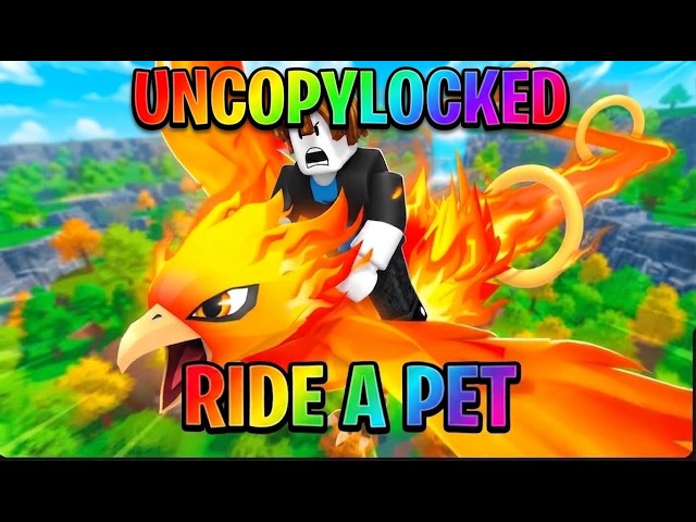 🐾 Ride a Pet Uncopylocked | Full Scripted + Admin Panel + FULLMAP (1 UPDATED)