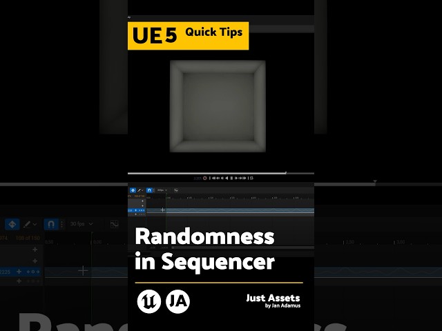 UE5 QuickTip - Randomness in sequencer