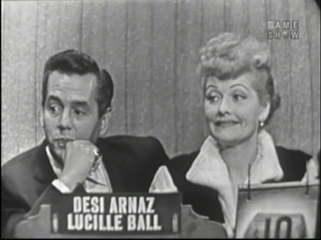 What's My Line? - Lucille Ball & Desi Arnaz (Oct 2, 1955)