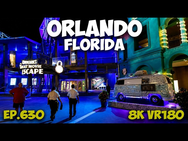 Universal CityWalk: Orlando’s Epic Entertainment Hub Part 1 ep.630 #8k #vr180 #3d #travel
