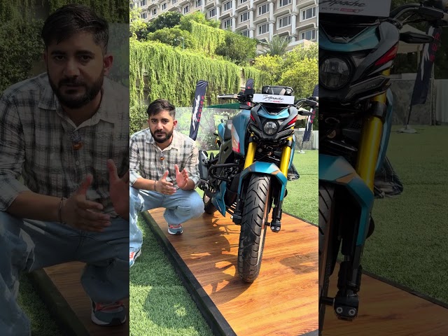 New TVS Apache RTR 160 4V Launched #tvsapachertr