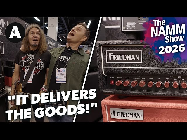 Friedman Phil X PX20 Amp Head, Touring With Bon Jovi & More - NAMM 2026