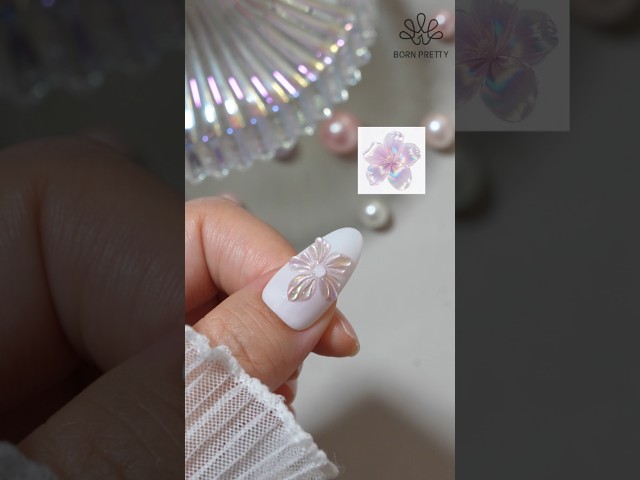 3D Aurora Flower Nail Art | BORN PRETTY