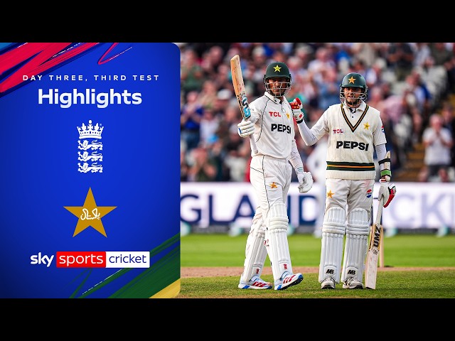 Razaullah and Abbas brilliance keeps Pakistan alive! 👏 | England vs Pakistan | Day Three, Third Test