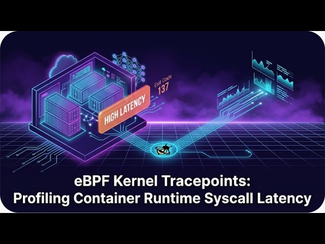 eBPF Kernel Tracepoints: Profiling Container Runtime Syscall Latency