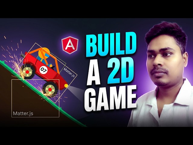 How to Build a 2D Physics Game with Angular 21 & Matter.js | Hill Climb Racing Clone