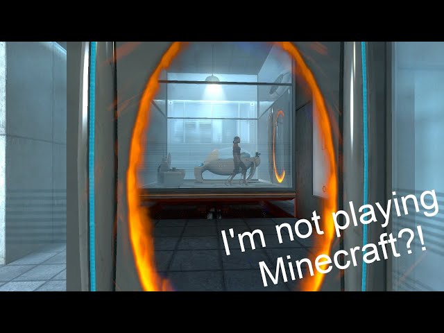Playing some Portal (not the Nether kind)
