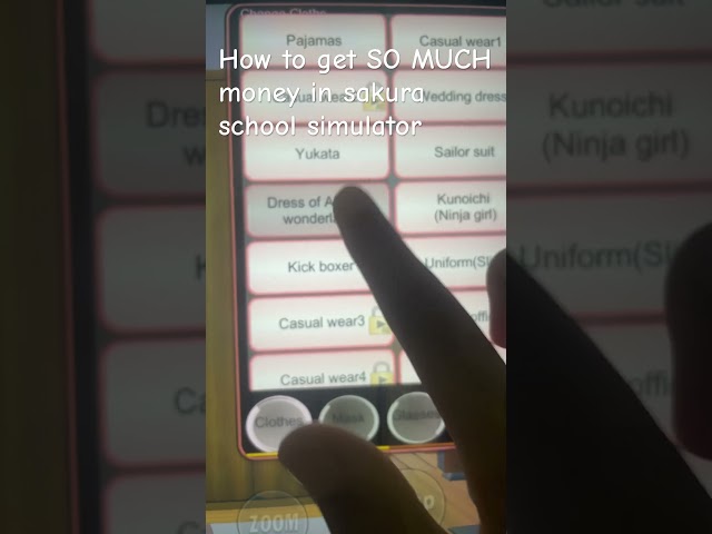 Tutorial to get SO MUCH MONEY IN #sakuraschoolsimulator