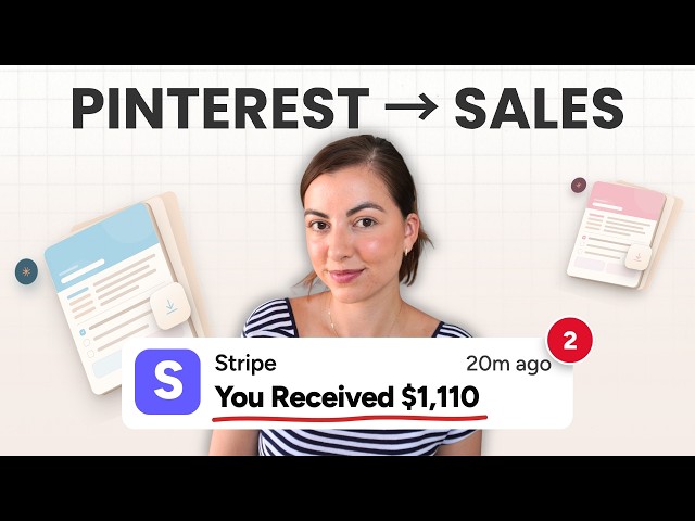 How I Sell Digital Products on Pinterest in 5 Steps FREE SWIPE FILE