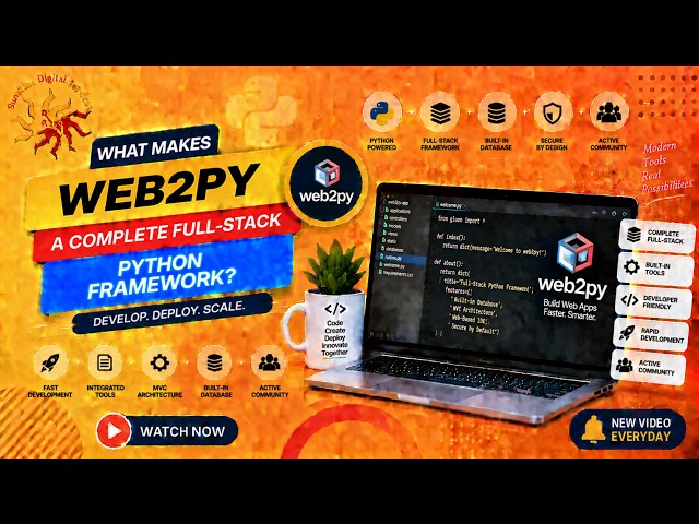 What Makes web2py a Complete Full-Stack Python Framework? | Sunshine Digital Services