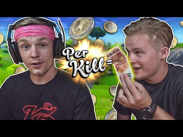 IK GEEF ENZO €10 PER KILL!! - Fortnite Battle Royale ft. Enzo Knol (Nederlands)