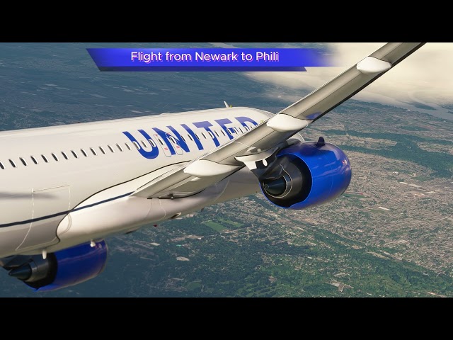 Flight from Newark to Phili