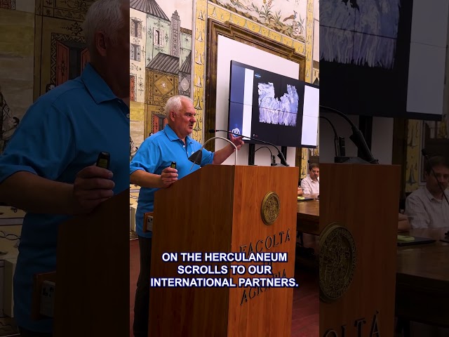 Herculaneum Scrolls Speak Again!