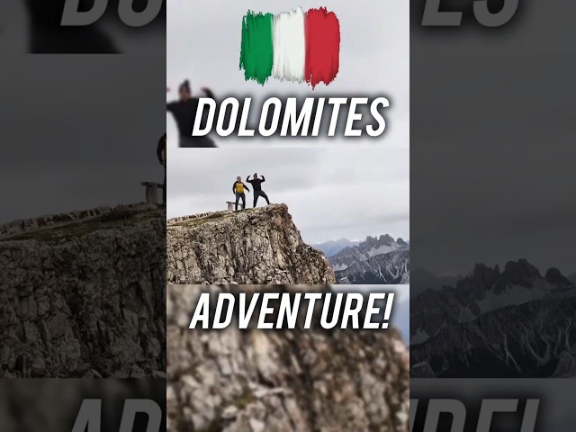 IThe Dolomites are the part of Italy you need to visit! #dolomites #dolomiti #italytravel #europe