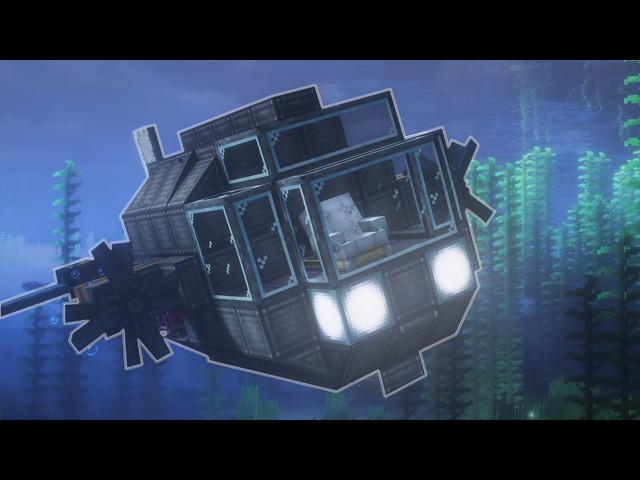 They ADDED SUBMARINES To Minecraft Create Aeronautics!