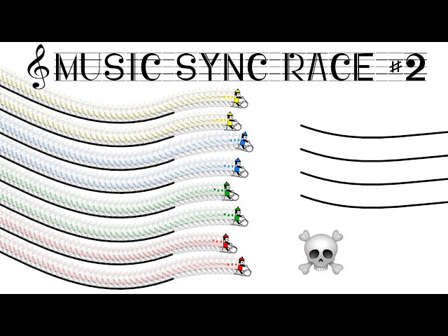 Line Rider Race #2 - Who will survive Flight of the Valkyries?
