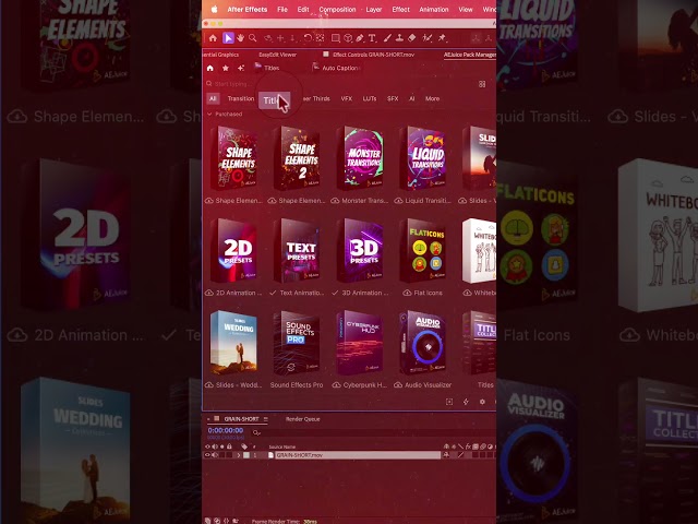 Auto Captions for YouTube Videos in After Effects 🎥 (AEJuice)