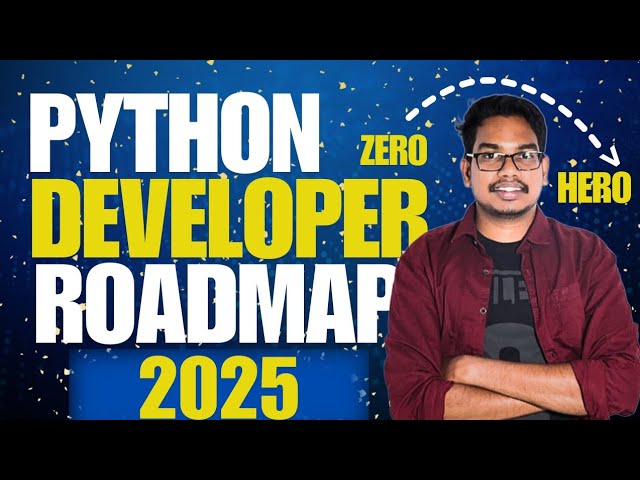 Python Developer Roadmap | Python Roadmap Telugu