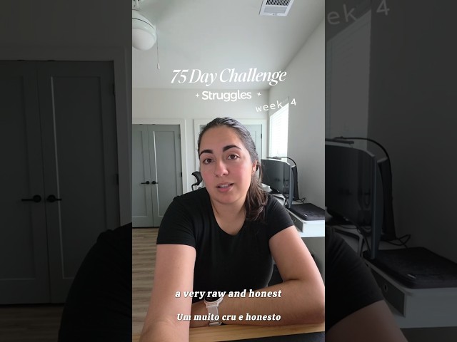 Week 4 of the 75 Day Challenge and I'm Running on Empty
