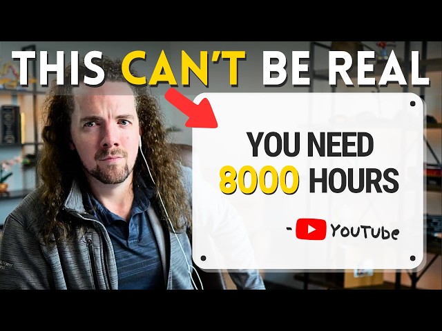 BREAKING: YouTube Just DOUBLED Monetization Requirements