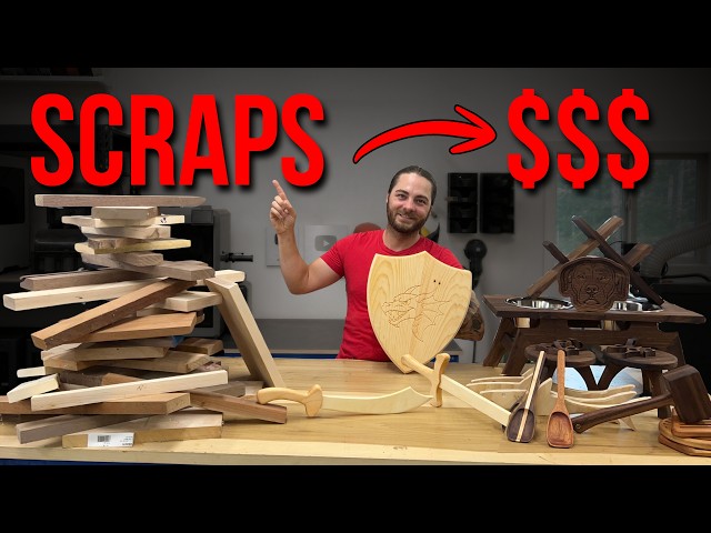 Stop Throwing Away Your Scrap Wood! 11 CNC Projects