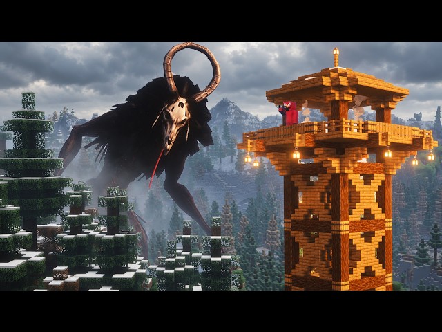 Surviving the Appalachian Mountains in Minecraft Hardcore