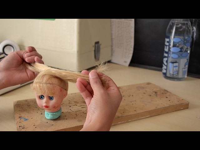 How I animated the doll's hair | Stop motion process