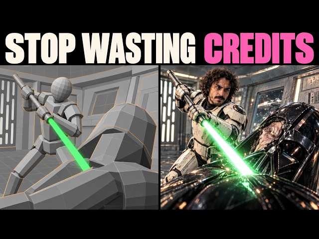 How to Save Thousands of AI Video Credits Using Claude Opus 5.5 & the Blender Method