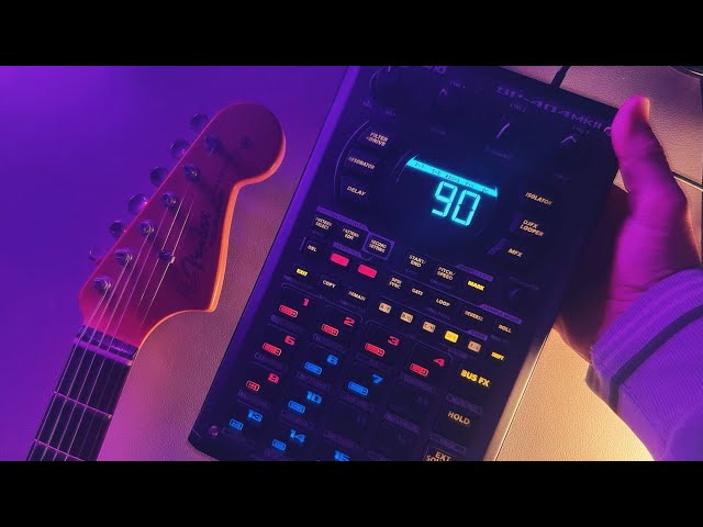 Let's Make a Beat with Just an SP404 MK2 and Electric Guitar // Such an Underrated Duo