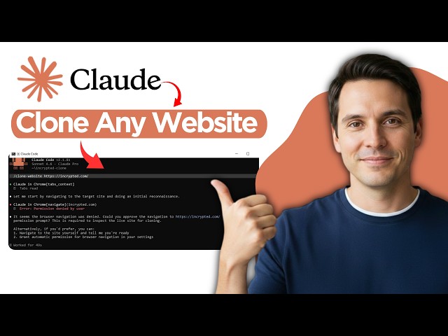 How to Clone Any Website Using Claude Code (2026 Step by Step Guide)